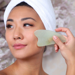 Jade Gua Sha Facial Tool